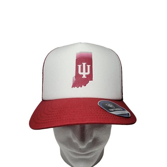 Indiana University Hat Snapback Unisex IU Hoosier Top of the World Mesh Back NEW - Picture 5 of 14